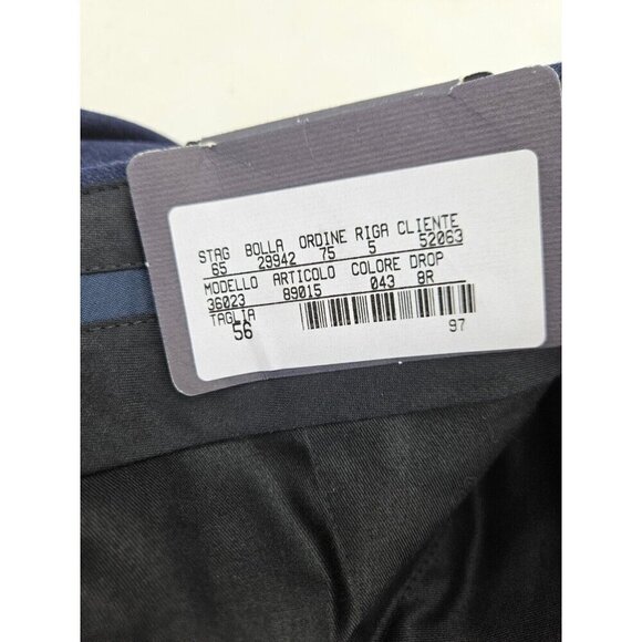 New Trussini Dark Navy Dress Pants Mens 38 Boyd's Philadelphia - Picture 6 of 6